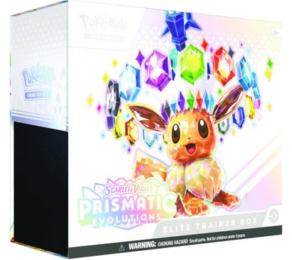 Pokemon - Scarlet & Violet Prismatic Evolutions Elite Trainer Box